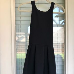 Little black dress, halter mini